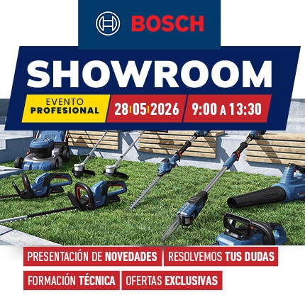Evento profesional ShowRoom BOSCH Mayo 2026 Madrid