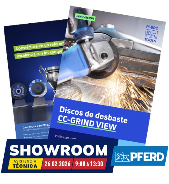 Evento profesional ShowRoom PFERD Febrero 2026 Madrid